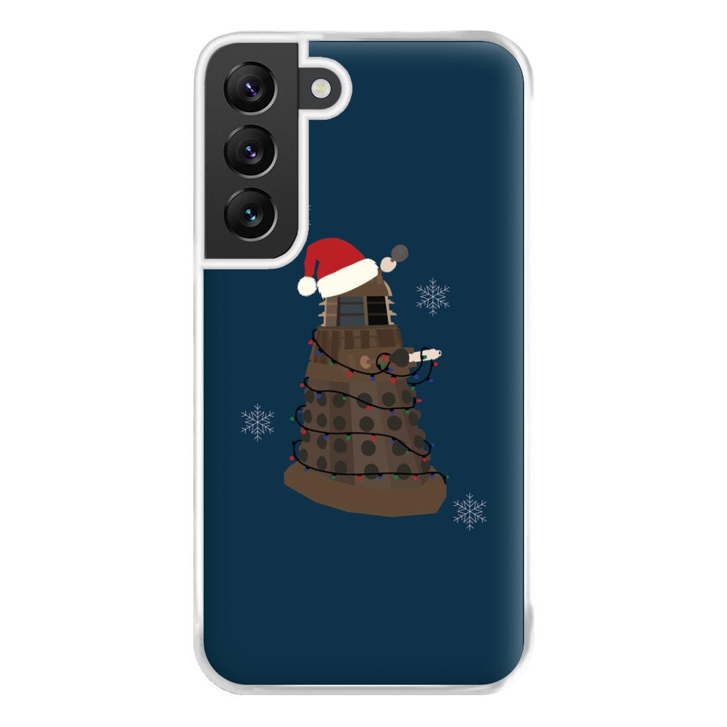 Christmas Dalek - Doctor Who Phone Case for Galaxy S22 Plus