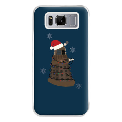 Christmas Dalek - Doctor Who Phone Case for Galaxy S8 Plus