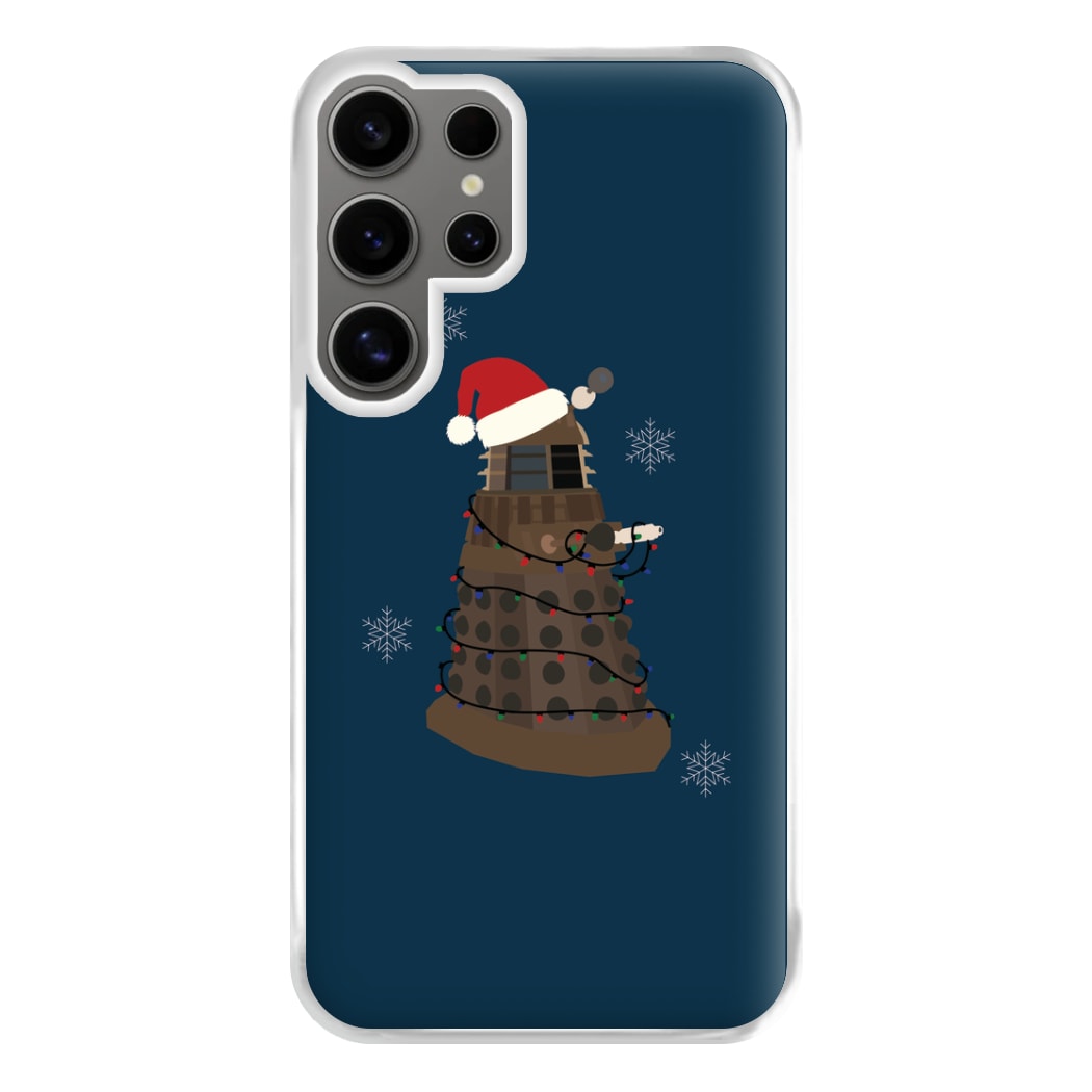 Christmas Dalek - Doctor Who Phone Case for Galaxy S24 Ultra