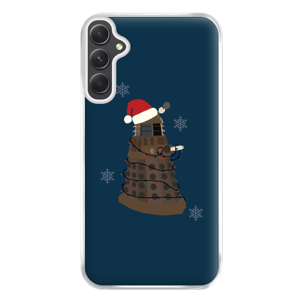 Christmas Dalek - Doctor Who Phone Case for Galaxy A34