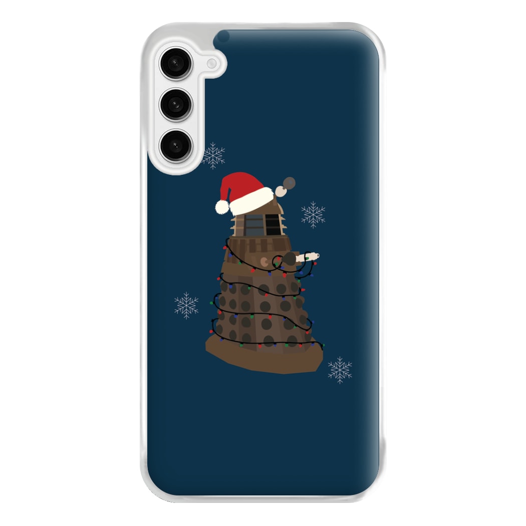 Christmas Dalek - Doctor Who Phone Case for Galaxy S23FE