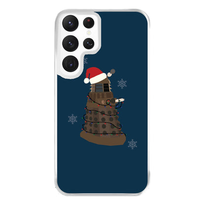 Christmas Dalek - Doctor Who Phone Case for Galaxy S22 Ultra