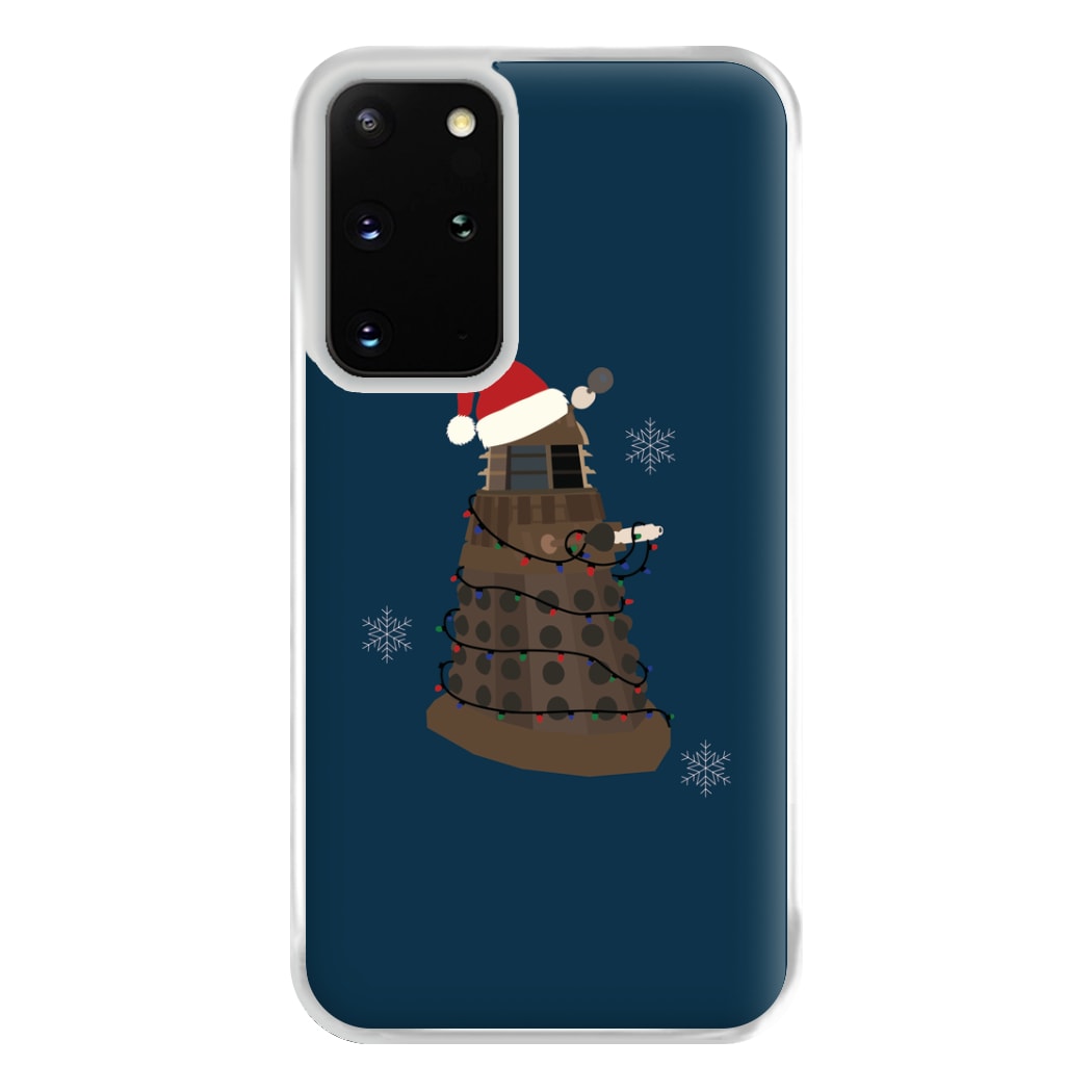 Christmas Dalek - Doctor Who Phone Case for Galaxy S20 Plus