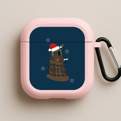 Christmas Dalek - Doctor Who Pink AirPods Case