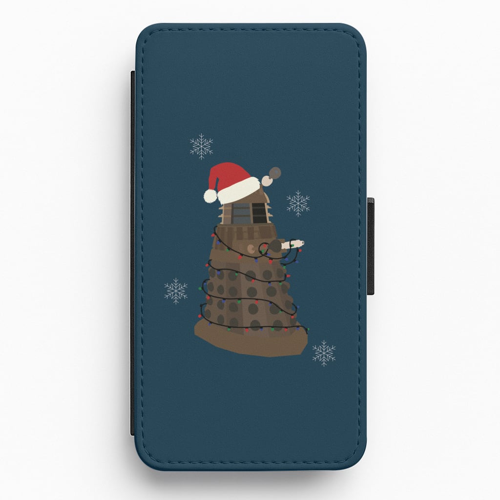 Christmas Dalek - Doctor Who Flip / Wallet Phone Case