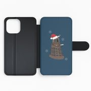 Christmas Dalek - Doctor Who Flip / Wallet Phone Case 2