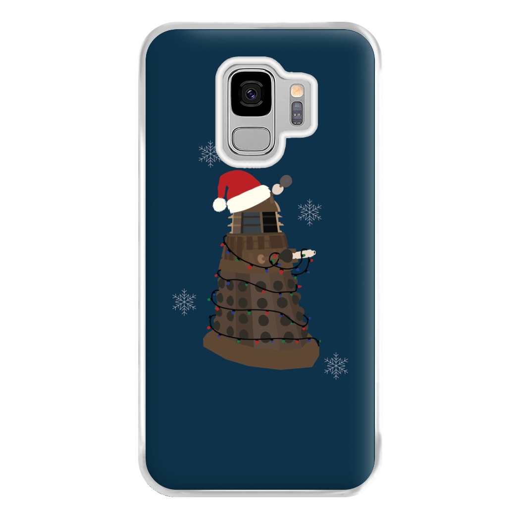 Christmas Dalek - Doctor Who Phone Case for Galaxy S9 Plus