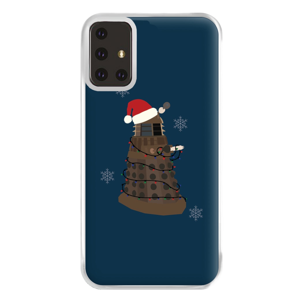 Christmas Dalek - Doctor Who Phone Case for Galaxy A71