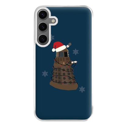 Christmas Dalek - Doctor Who Phone Case for Galaxy S24FE