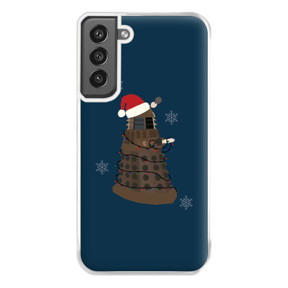 Christmas Dalek - Doctor Who Phone Case for Galaxy S21FE