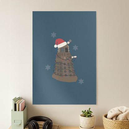 Christmas Dalek - Doctor Who Poster