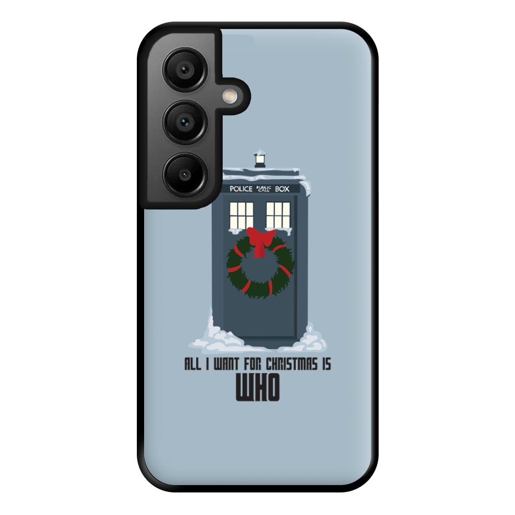 All I Want For Christmas Is Who - Doctor Who Phone Case for Google Pixel 8