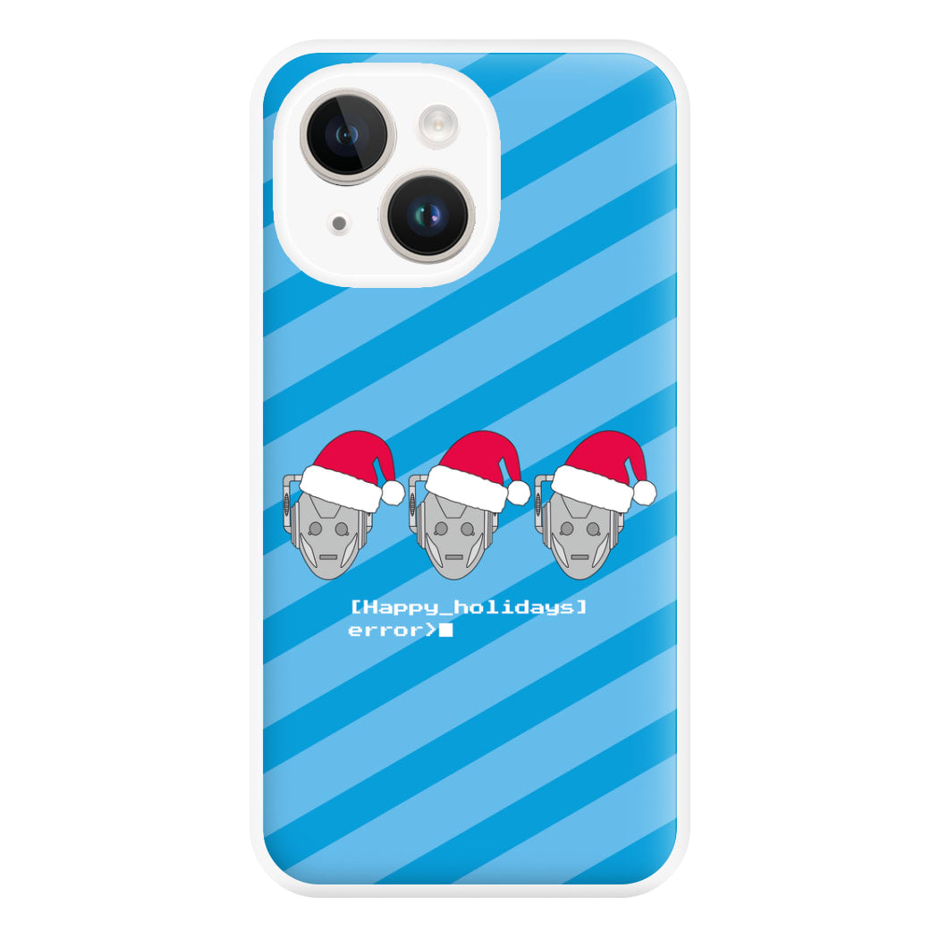 Happy Holidays Error - Doctor Who Phone Case for iPhone 14 Plus