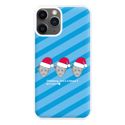 Happy Holidays Error - Doctor Who Phone Case for iPhone 12 Pro Max