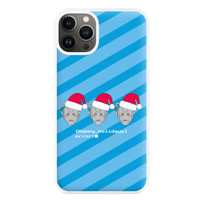 Happy Holidays Error - Doctor Who Phone Case for iPhone 13