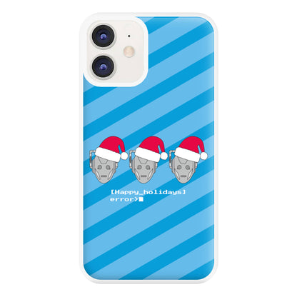 Happy Holidays Error - Doctor Who Phone Case for iPhone 12 / 12 Pro