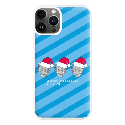 Happy Holidays Error - Doctor Who Phone Case for iPhone 11 Pro Max