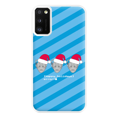 Happy Holidays Error - Doctor Who Phone Case for Galaxy A41