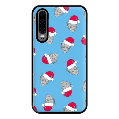 Cyberman Pattern - Doctor Who Phone Case for Huawei P30