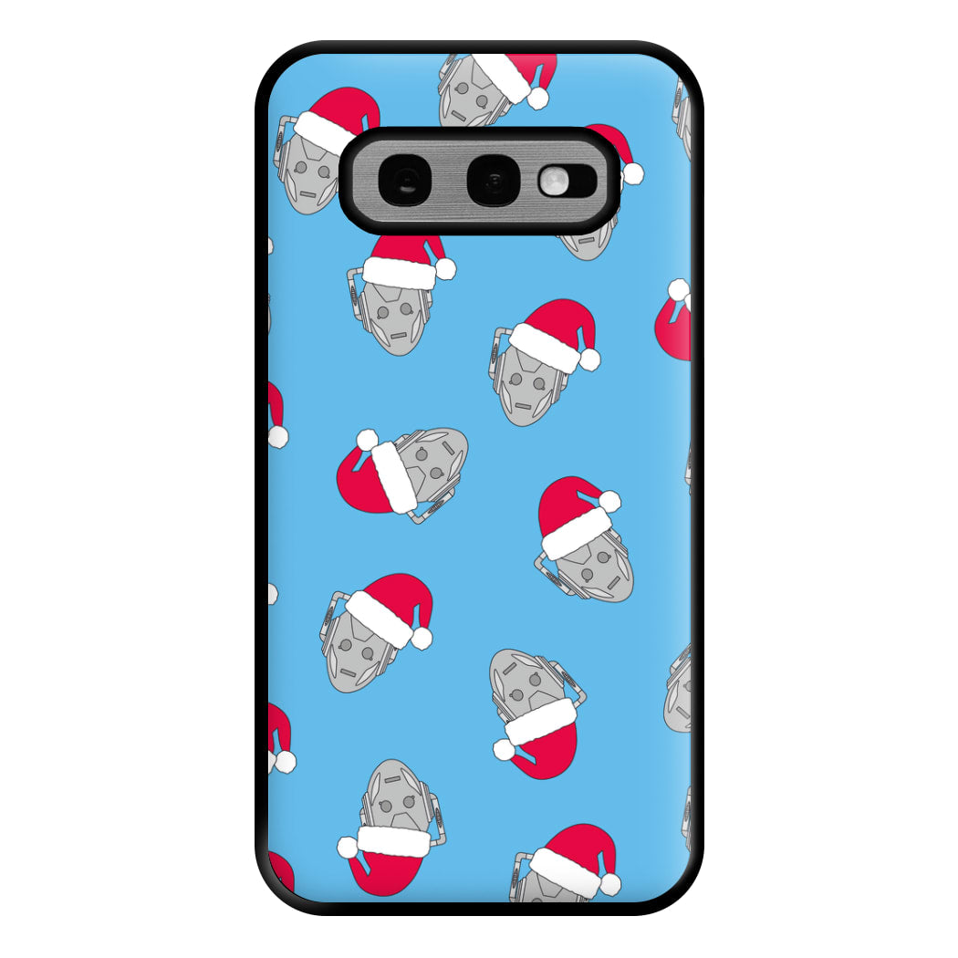 Cyberman Pattern - Doctor Who Phone Case for Galaxy S10e