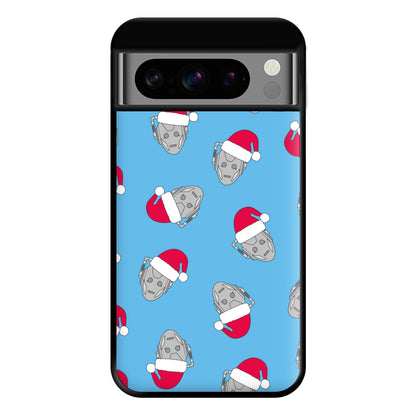 Cyberman Pattern - Doctor Who Phone Case for Google Pixel 8 Pro