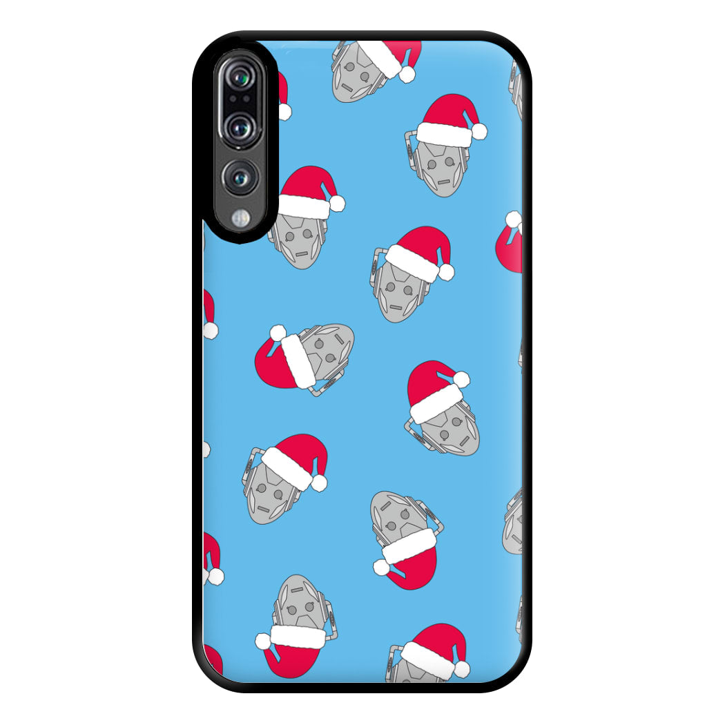 Cyberman Pattern - Doctor Who Phone Case for Huawei P20 Pro