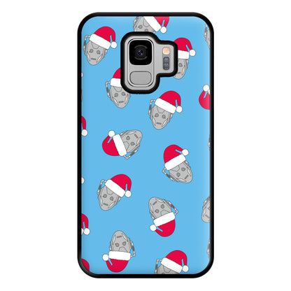 Cyberman Pattern - Doctor Who Phone Case for Galaxy S9 Plus