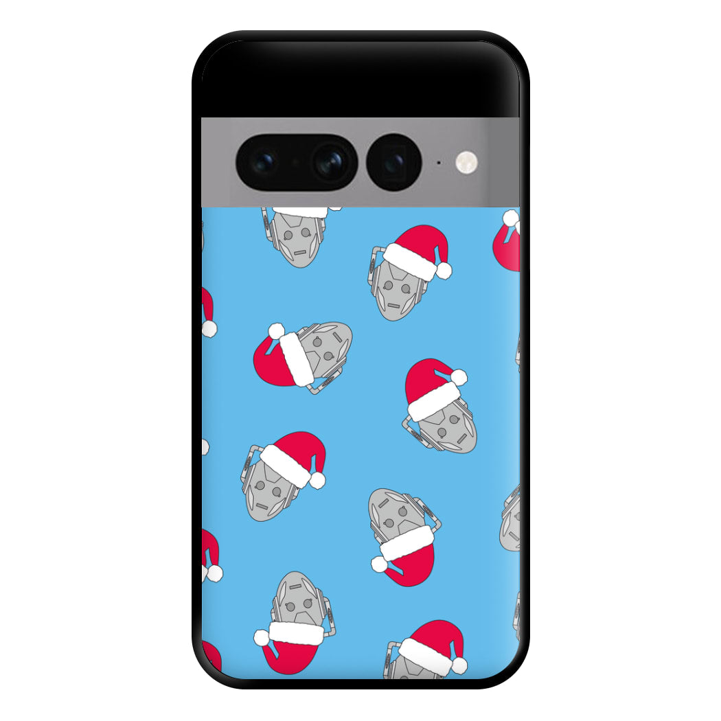 Cyberman Pattern - Doctor Who Phone Case for Google Pixel 7 Pro