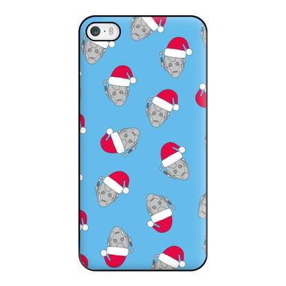 Cyberman Pattern - Doctor Who Phone Case for iPhone 5 / 5s / SE 2016