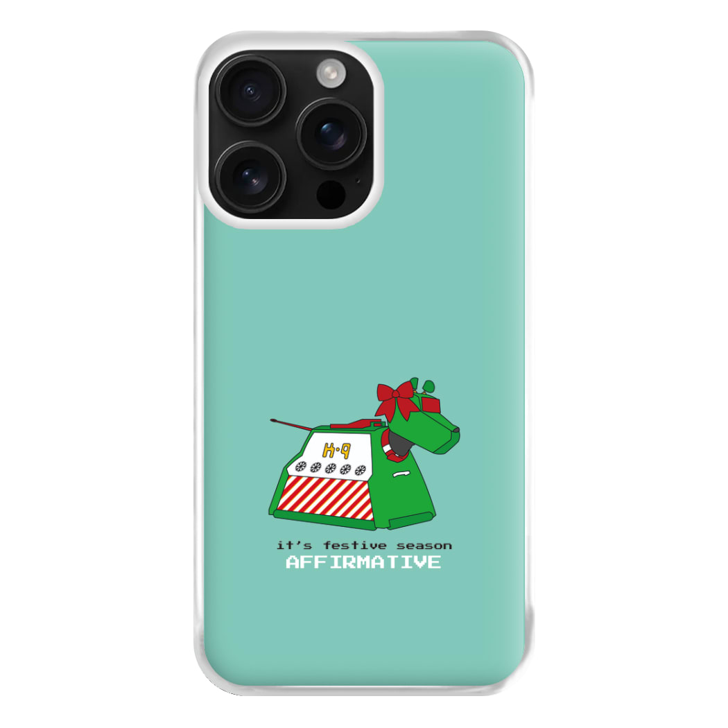 K9 Festive Season - Doctor Who Phone Case