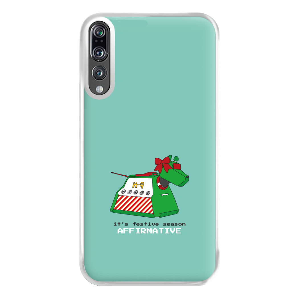 K9 Festive Season - Doctor Who Phone Case for Huawei P20 Pro