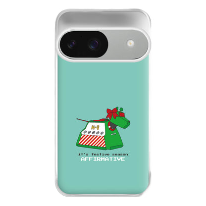 K9 Festive Season - Doctor Who Phone Case for Google Pixel 9 / 9 Pro