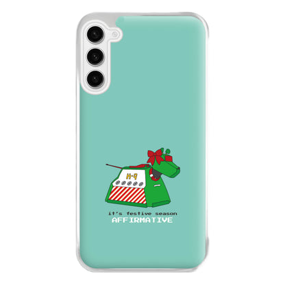 K9 Festive Season - Doctor Who Phone Case for Galaxy S23FE