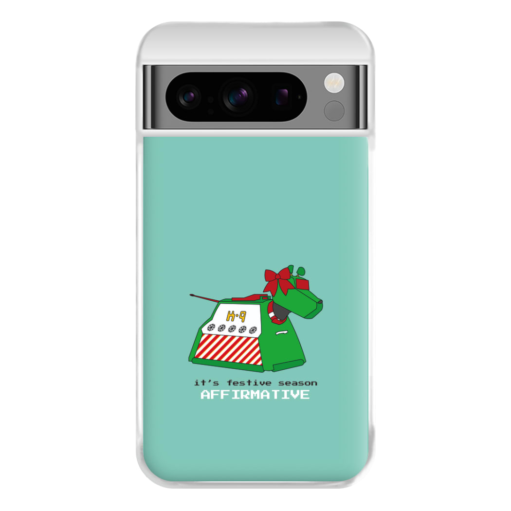 K9 Festive Season - Doctor Who Phone Case for Google Pixel 8 Pro