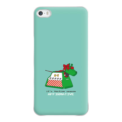 K9 Festive Season - Doctor Who Phone Case for iPhone 5 / 5s / SE 2016