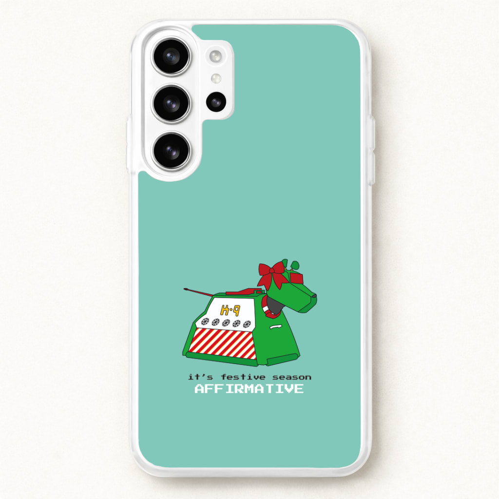 K9 Festive Season - Doctor Who Phone Case for Galaxy S26 Ultra