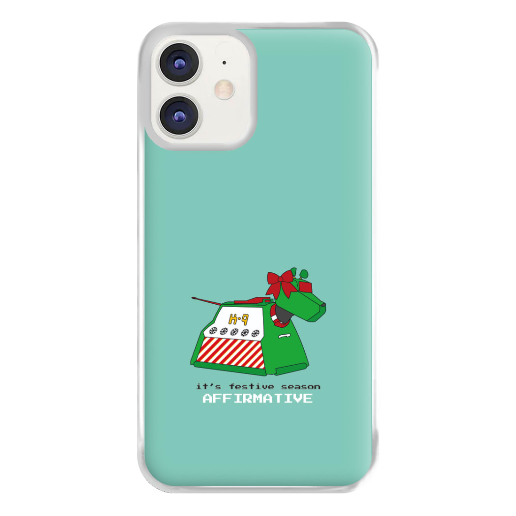 K9 Festive Season - Doctor Who Phone Case for iPhone 12 / 12 Pro