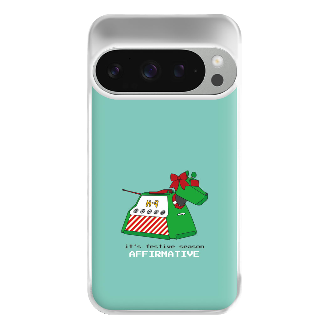 K9 Festive Season - Doctor Who Phone Case for Google Pixel 9 Pro XL