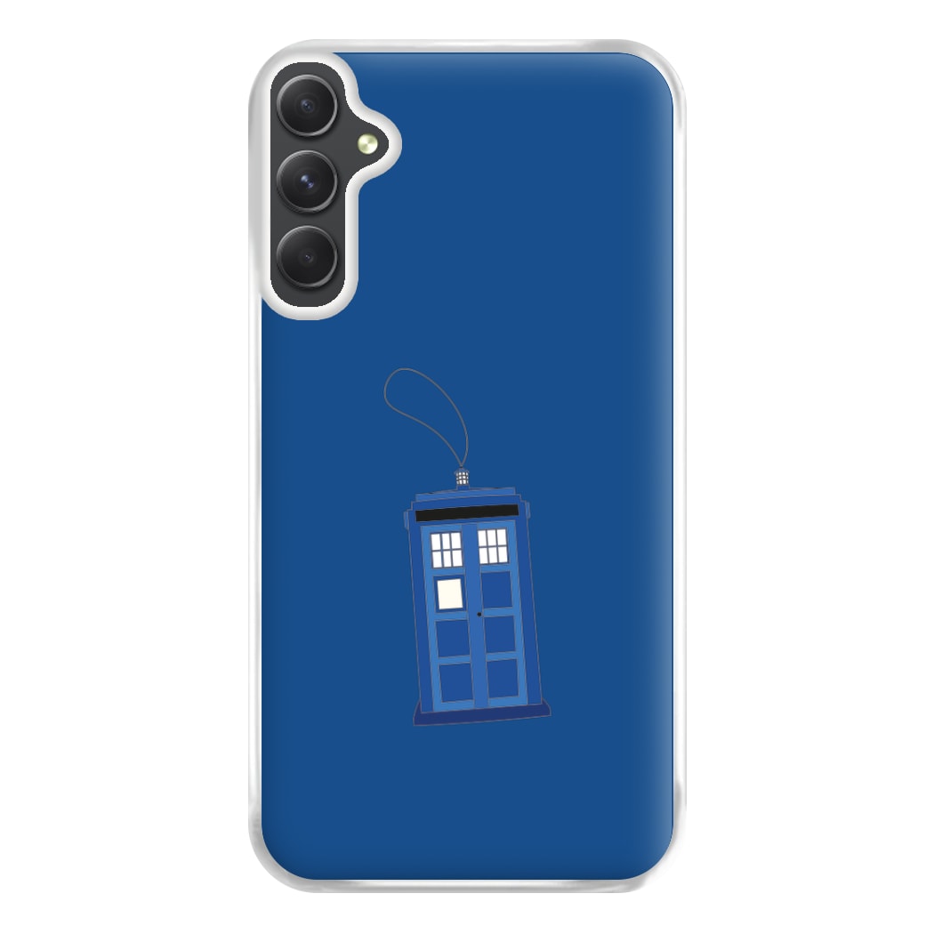 Tardis Ornement - Doctor Who Phone Case for Galaxy A34