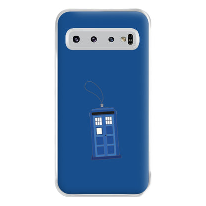 Tardis Ornement - Doctor Who Phone Case for Galaxy S10 Plus