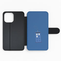 Tardis Ornement - Doctor Who Flip Phone Case