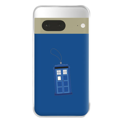 Tardis Ornement - Doctor Who Phone Case for Google Pixel 7a