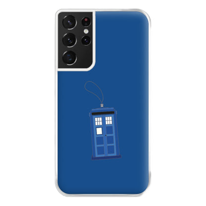 Tardis Ornement - Doctor Who Phone Case for Galaxy S21 Ultra