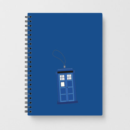 Tardis Ornement - Doctor Who Notebook