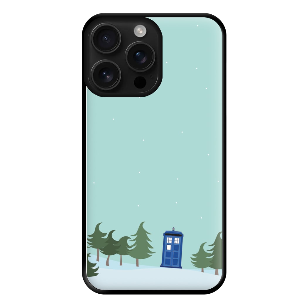 Christmas Tardis - Doctor Who Phone Case