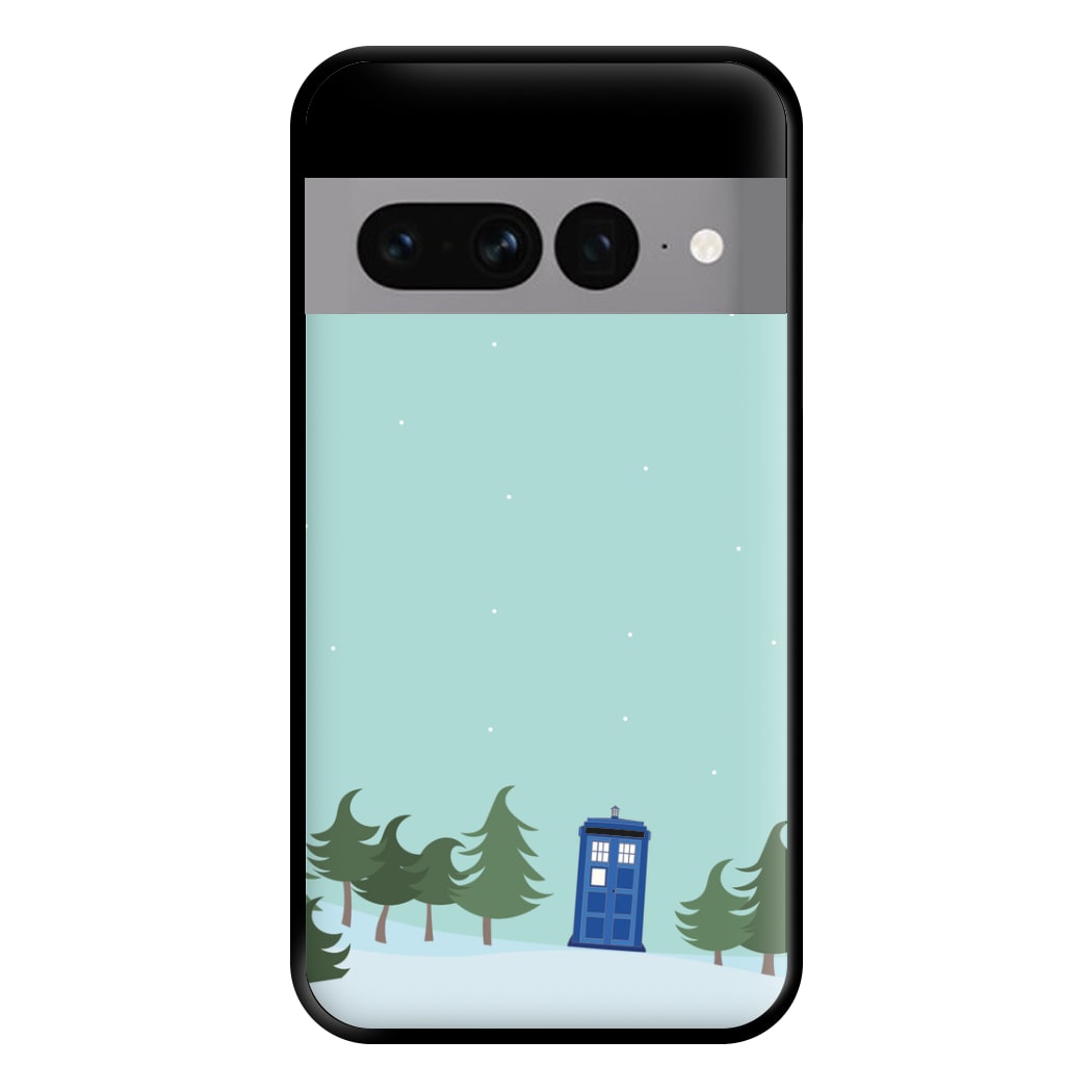 Christmas Tardis - Doctor Who Phone Case for Google Pixel 7 Pro