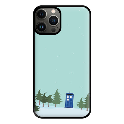 Christmas Tardis - Doctor Who Phone Case for iPhone 11 Pro Max