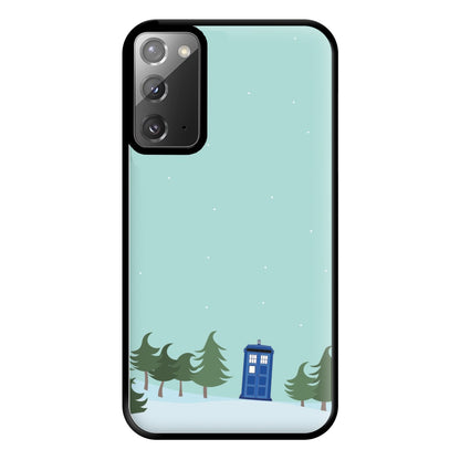 Christmas Tardis - Doctor Who Phone Case for Galaxy Note 20 Ultra