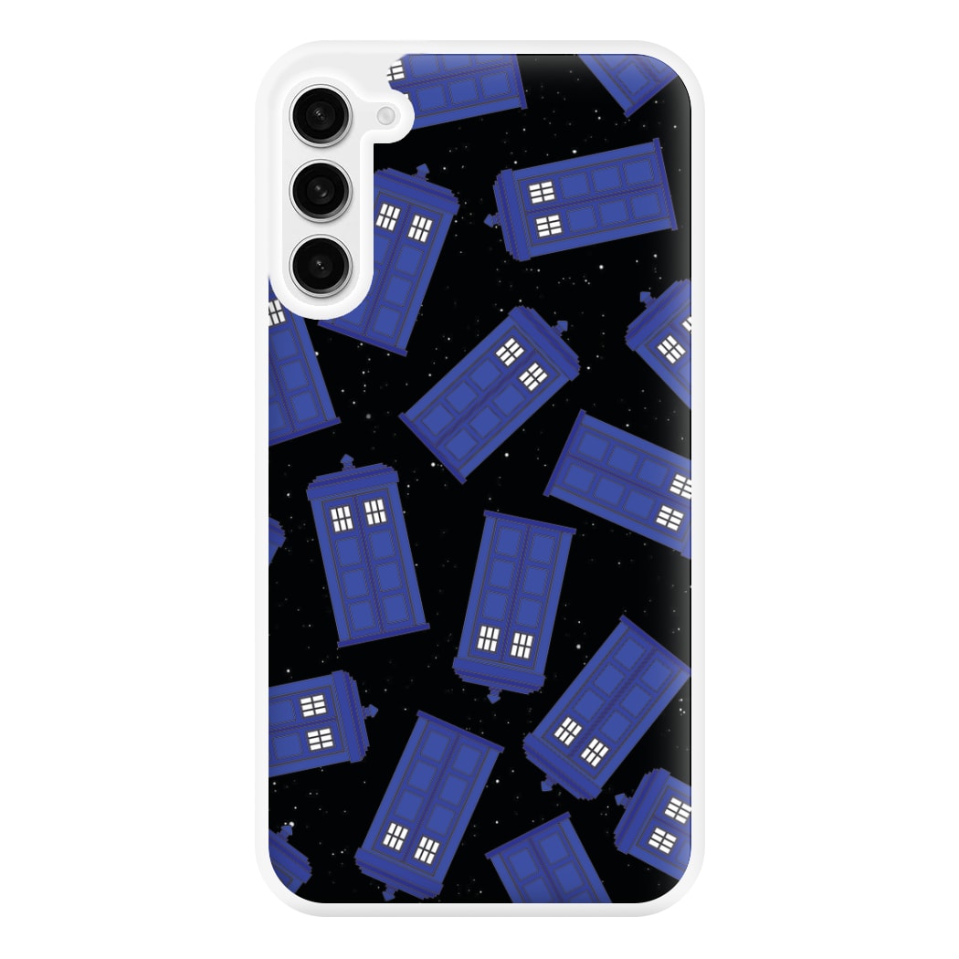 Tardis Pattern Phone Case for Galaxy S23FE