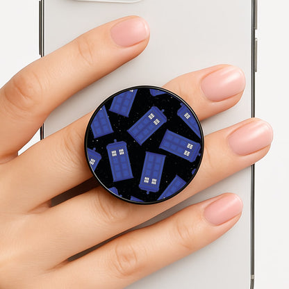 Tardis Pattern Phone Grip